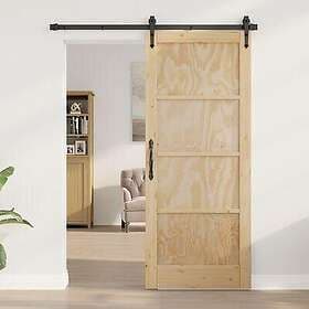vidaXL Interior Door "ORKDAL" 83x202x4 cm Solid Wood Pine
