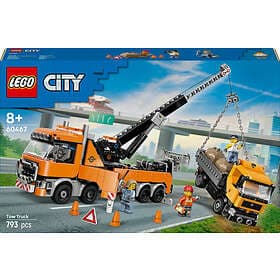 LEGO City 60467 Heavy-Duty Recovery Tow Truck with Crane