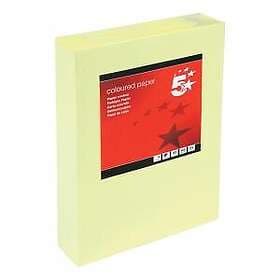 5 Star Office Copier Paper A4 Light Yellow 80g 500 st