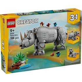 LEGO Creator 3in1 31171 Majestic Rhino With Birds