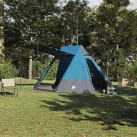 vidaXL Camping Tent Blue 482 x 360 x 227 cm Polyester