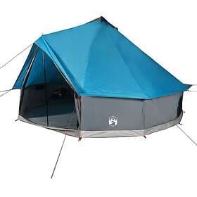 vidaXL Family Tent Tipi 8-Person Blue Waterproof