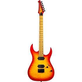 Spira Guitars S-500 QFB FIREBURST