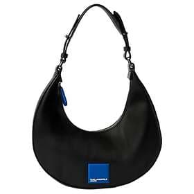 Karl Lagerfeld JEANS Box Logo Halfmoon Bag