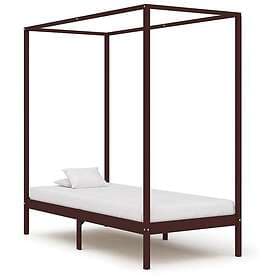 vidaXL Bed Frame 100x200 cm solid wood