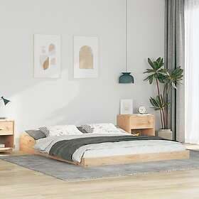 vidaXL Bed Frame 160x200 cm solid pine
