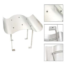vidaXL Chimney Cap Stainless Steel 50 x 50 x 37 cm