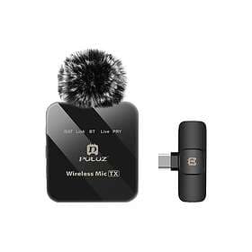 Puluz Wireless Lavalier Microphone PU648B (USB-C)
