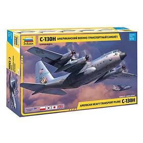 Zvezda 1/72 American Heavy Transport Plane C-130H Hercules