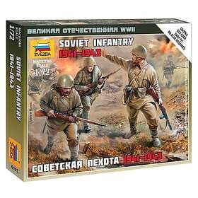 Zvezda 1/72 Soviet Infantry 1941-1943