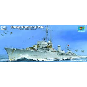 Trumpeter 1:350 German Destroyer Zerstorer Z-43 1944