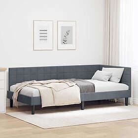 vidaXL Bed Frame 90x200 cm Velvet