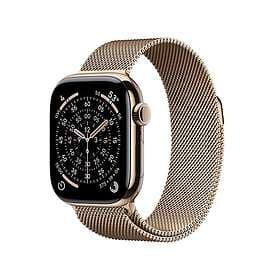 Apple Watch Series 11 42mm GPS + 5G Titanium with Stainless Steel Milanese Loop