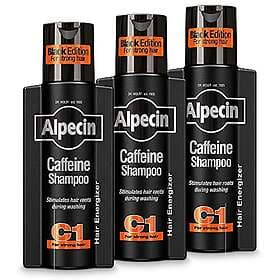Alpecin Black Men Shampoo 250ml 3-pack