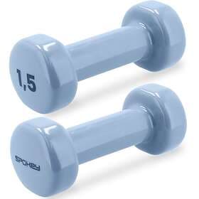 Spokey Shape Vinyl Dumbbell 2x0,5kg