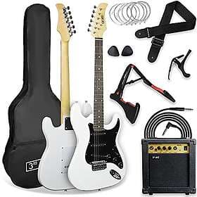 3rd Avenue XF Electric Guitar Pack White
