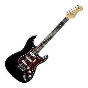Fairclough S-Style Black with Tortoiseshell Pickguard
