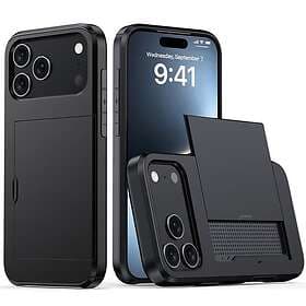 Skalo Armor Card Holder Case for iPhone 17 Pro Max