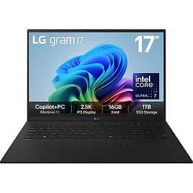 LG gram Hybrid AI 17Z90TL-G 17" Core Ultra 7 16GB RAM 1TB SSD