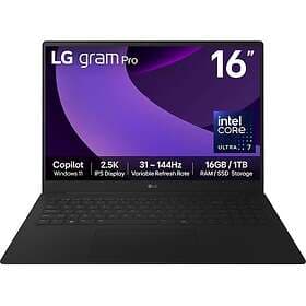 LG gram Pro Hybrid AI 16Z90TP-G.AA78A1 16" Core Ultra 7 225H 16GB RAM 1TB SSD