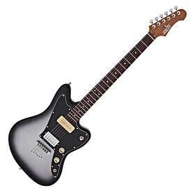 JET Guitars JJ-350 Baritone Moonburst Silver