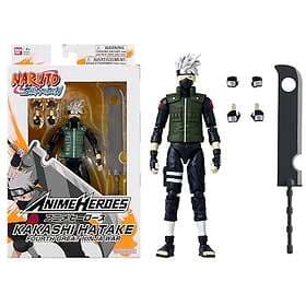 Bandai Anime Heroes: Naruto Hatake Kakashi Fourth Great Ninja War Action Figure 