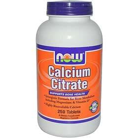Now Foods Calcium Citrate 250 Tablets