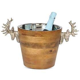 Culinary Concepts Huntsman Wine Cooler Deer Mango Wood 20 cm