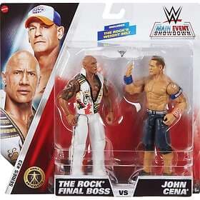 WWE The Rock vs John Cena