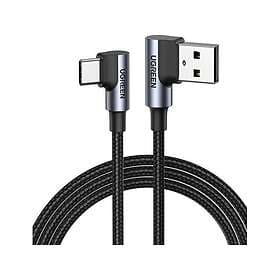 Ugreen USB-C to USB-A Cable 90 Degree Fast Charging 4.0/3.0/2.0 3m