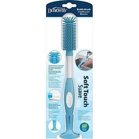 Dr Brown's Scrub Brush NarrowNeck Blue Silicone