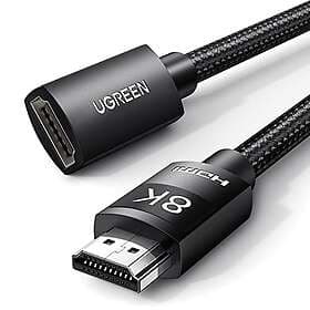 Ugreen HDMI 2.1 Extension Cable Female to Male 8K UHD 3D ARC Ethernet 2 m