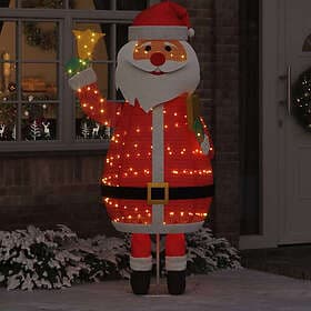 vidaXL Christmas Santa Claus Warm White 100x180cm