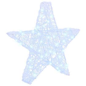 vidaXL 3D Star with 50 LEDs 55 x 53.5 x 10 cm