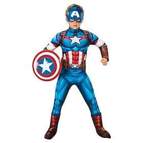 Rubie's 301736S Marvel Captain America Deluxe Costume