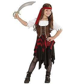 W WIDMANN MILANO W0559-S Pirate Girl Costume Dress