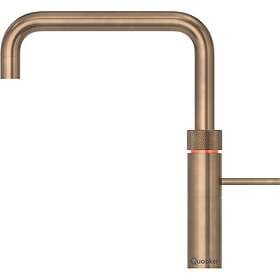 Quooker Fusion Tap Square, Cube and PRO3-EQ B tank (Patinated Brass)