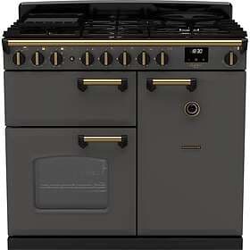 Rangemaster CLDL100DFPSLT/AB1 (Slate/Antique Brass)