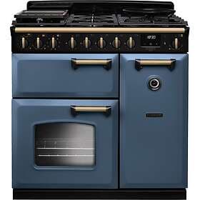 Rangemaster CLDL90DFPSTB/AB1 (Stone Blue/Antique Brass)