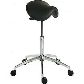 Teknik 6926BLK Polyurethane Tilting Perch Chair Black