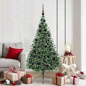 vidaXL Artificial Tree Green 180cm 300 LEDs