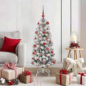 vidaXL Artificial Tree Hinged 120cm