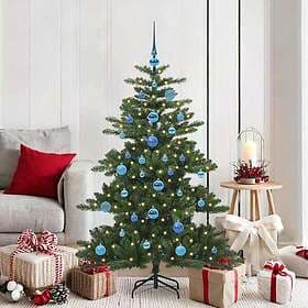 vidaXL Artificial Tree Hinged 150cm 150 LEDs