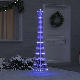 vidaXL Artificial Tree Blue 190cm 230 LEDs