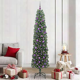 vidaXL Artificial Tree Green 210cm
