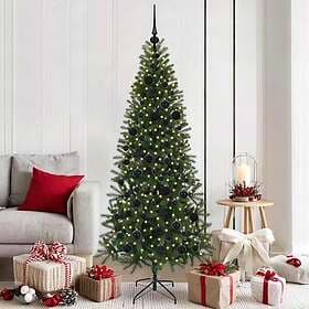 vidaXL Artificial Tree Green 180cm 300 LEDs