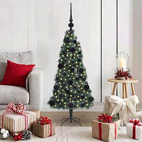 vidaXL Artificial Pre-lit Christmas Tree Green 120cm