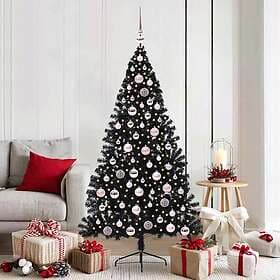vidaXL Artificial Tree Black 180cm