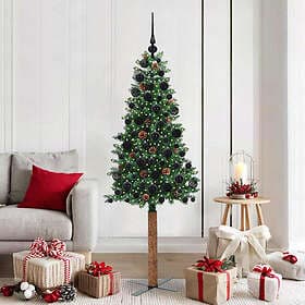 vidaXL Slim Green 180cm 300 LEDs