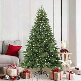 vidaXL Artificial Tree Green 180cm 300 LEDs